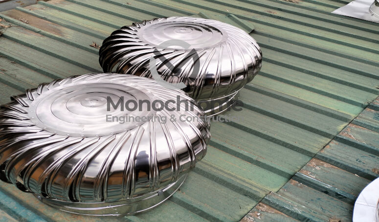 Cyclone ventilation installation kenya